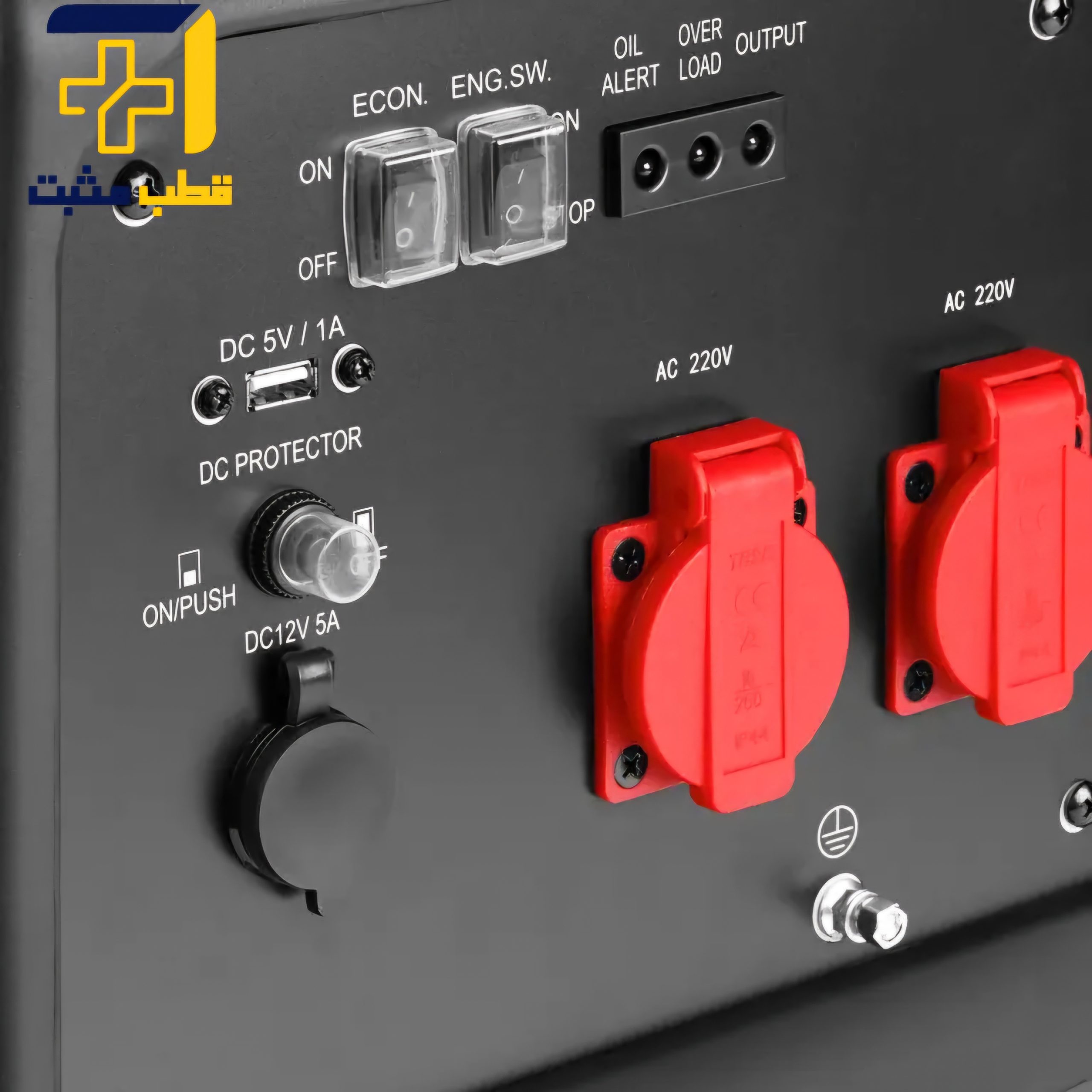 موتور برق اینورتر سایلنت ۳.۵ کیلو وات مدل 4795 رونیکس Ronix — تصویر ۸