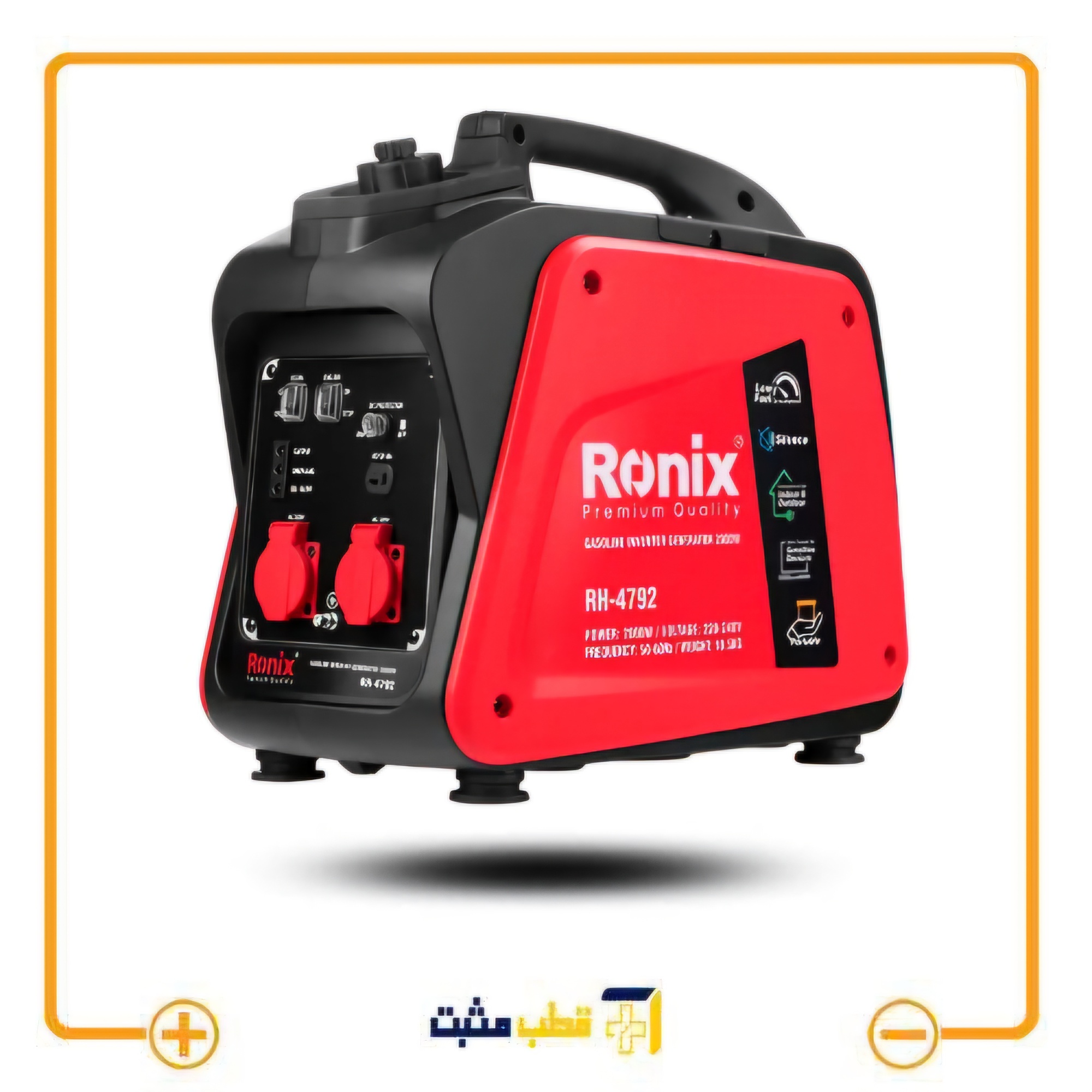 موتور برق اینورتر سایلنت ۲ کیلو وات مدل 4792 رونیکس Ronix — تصویر ۲