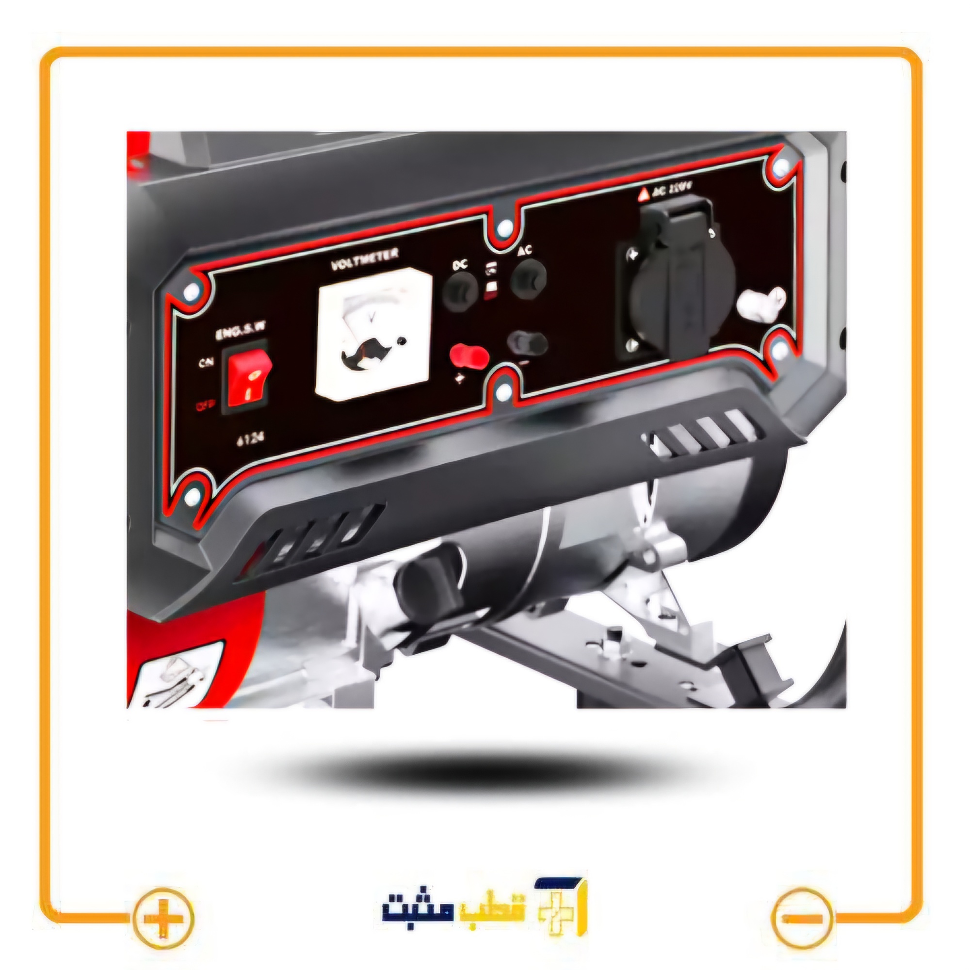 موتور برق 1 کیلو وات آروا Arva مدل 6124 — تصویر ۷