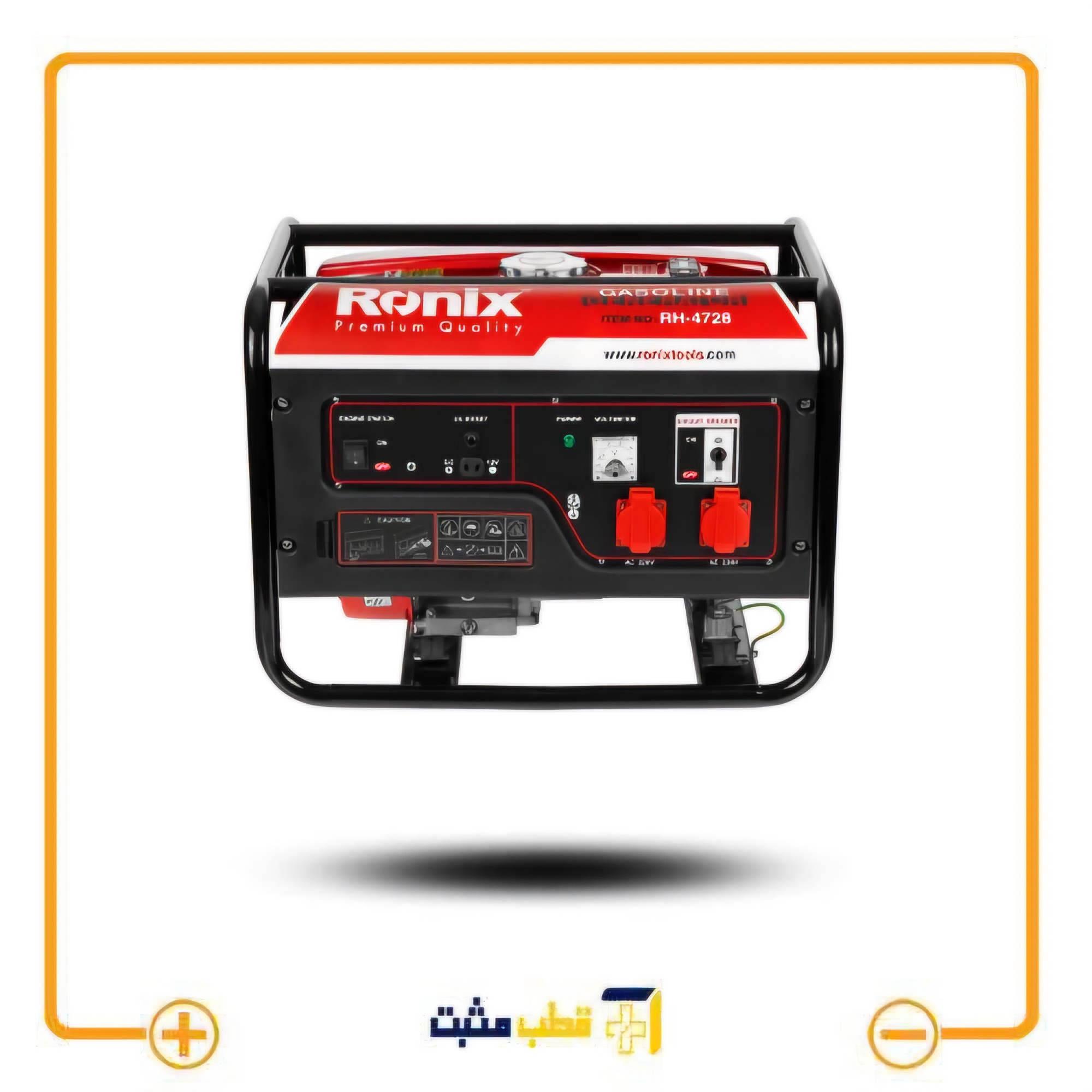 موتور برق 2.8 کیلو وات رونیکس Ronix — تصویر ۲