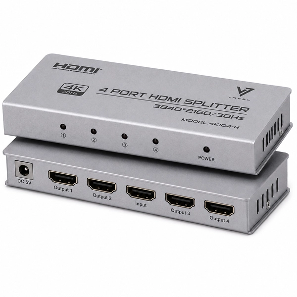 اسپلیتر HDMI 1×4 واصل مدل VSL-4K-104H — تصویر ۲