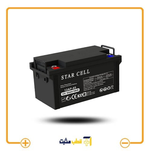 باتری یو پی اس 65 آمپر ساعت استارسل – 12V 65Ah Star Cell — تصویر ۲