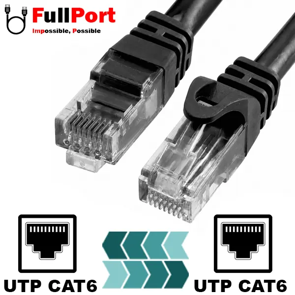 کابل شبکه پچ کورد VSL-2000 واصل CAT6 UTP طول 20 متری — تصویر ۳