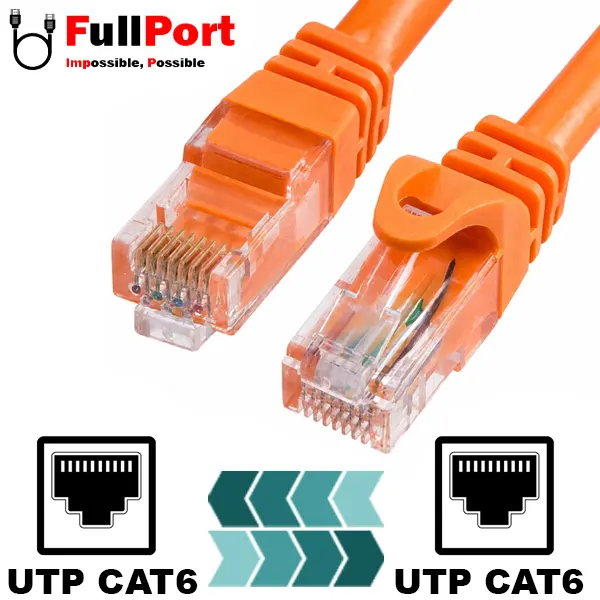 کابل شبکه پچ کورد VSL-2000 واصل CAT6 UTP طول 20 متری — تصویر ۴
