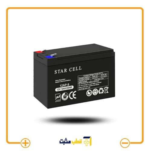 باتری یو پی اس 9 آمپر ساعت استارسل – 12V 9Ah Star Cell — تصویر ۳