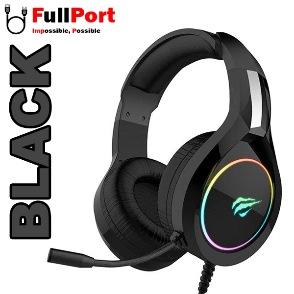 هدست سیم دار گیمینگ برند هویت مدل HVGMH-H2232d — تصویر ۳