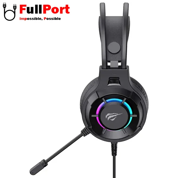 هدست سیم دار گیمینگ برند هویت مدل HVGMH-H2049d — تصویر ۶