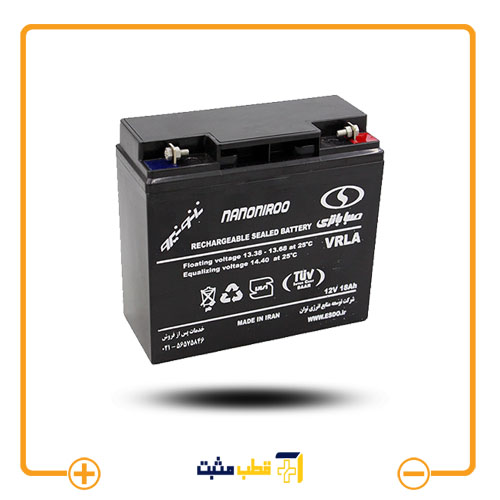 باتری 12 ولت 20 آمپر ساعت صبا باتری موتور برقی Battery 12V 20A