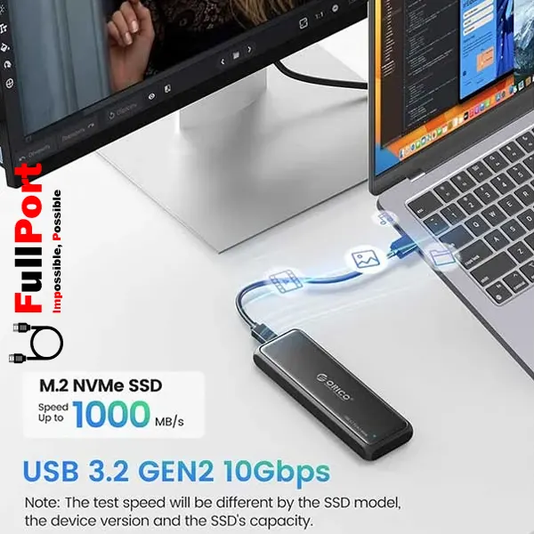باکس SSD اینترنال NVMe اوریکو مدل DDM2-C3-G2 — تصویر ۸