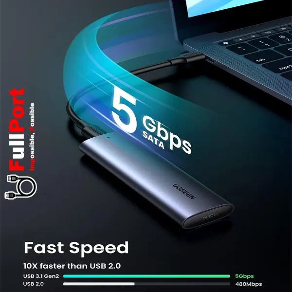 باکس SSD اینترنال M.2 SATA یوگرین مدل CM400 10903 — تصویر ۶