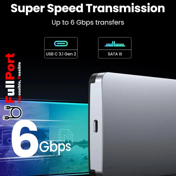 قاب هارد و SSD اینترنال ۲.۵ اینچی یوگرین مدل CM300-70499 — تصویر ۵