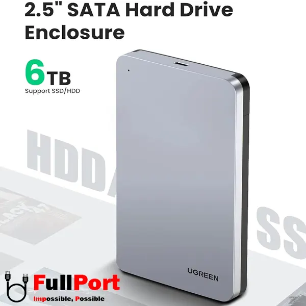 قاب هارد و SSD اینترنال ۲.۵ اینچی یوگرین مدل CM300-70499 — تصویر ۶