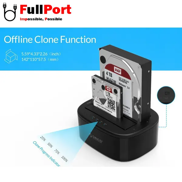 داک هارد اوریکو مدل 6228US3-C — تصویر ۶