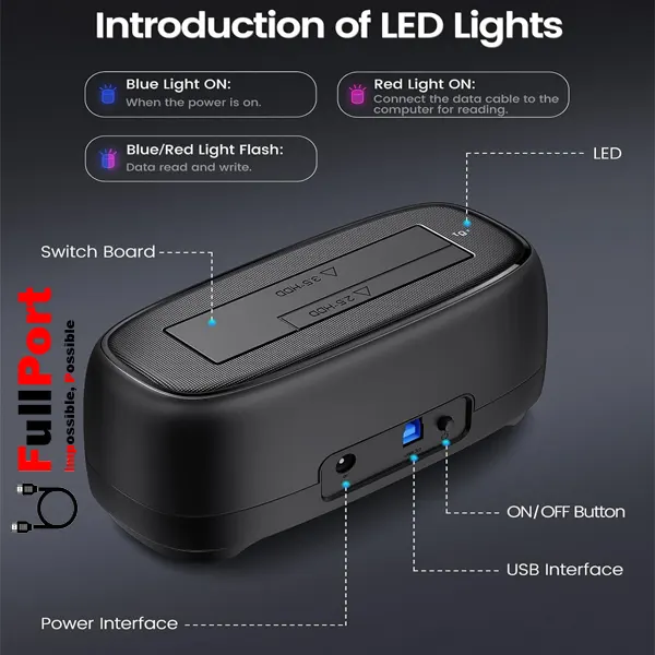 داک هارد اوریکو مدل DD18U3 — تصویر ۶