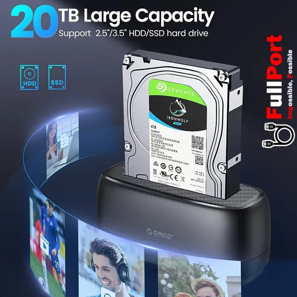 داک هارد اوریکو مدل DD18U3 — تصویر ۷