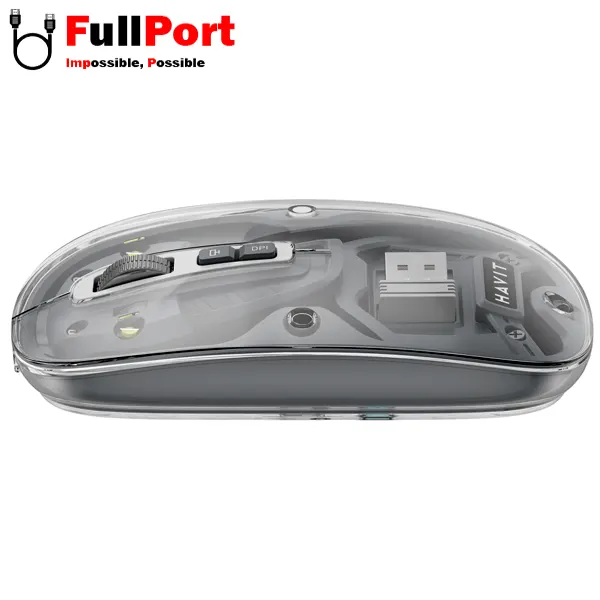 موس بی سیم+بلوتوث هویت مدل HVMS-MS62WB PRO — تصویر ۵