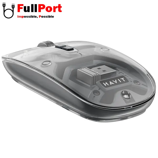 موس بی سیم+بلوتوث هویت مدل HVMS-MS62WB PRO — تصویر ۷
