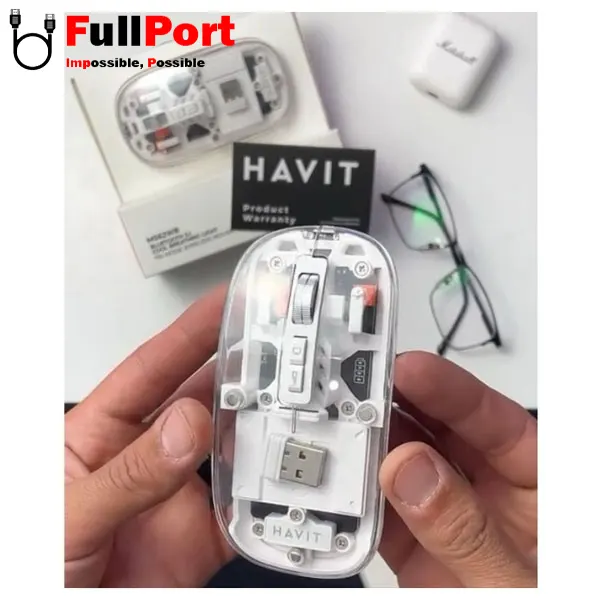 موس بی سیم+بلوتوث هویت مدل HVMS-MS62WB PRO — تصویر ۸