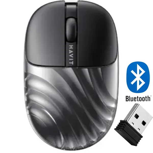 موس بی سیم+بلوتوث هویت مدل HVMS-MS46WB — تصویر ۲