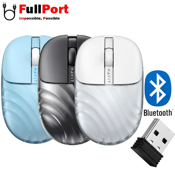 موس بی سیم+بلوتوث هویت مدل HVMS-MS46WB — تصویر ۳