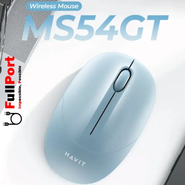 موس بی سیم هویت مدل HVMS-MS54GT — تصویر ۸