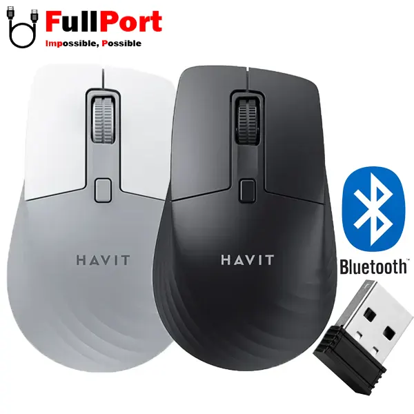 موس بی سیم+بلوتوث هویت مدل HVMS-MS58WB — تصویر ۳