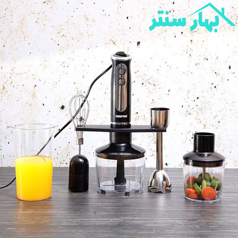 گوشت کوب برقی جیپاس مدل GHB6137 ظرفیت ۰.۸۶ لیتر چند کاره — تصویر ۷
