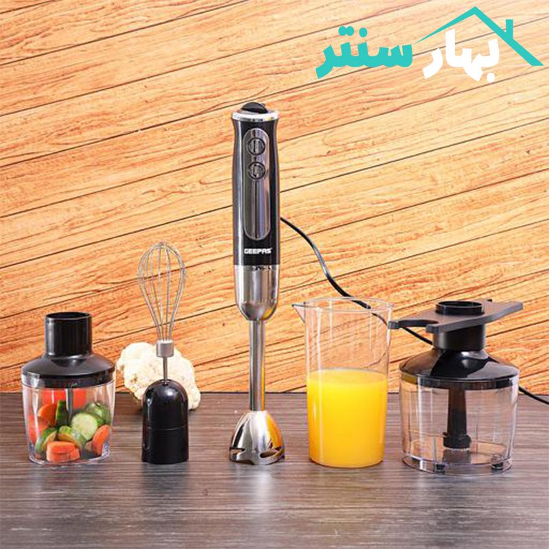 گوشت کوب برقی جیپاس مدل GHB6137 ظرفیت ۰.۸۶ لیتر چند کاره — تصویر ۸