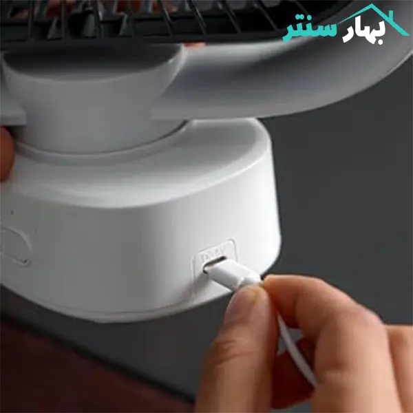 پنکه رومیزی جیپاس مدل GF21122 شارژی — تصویر ۷
