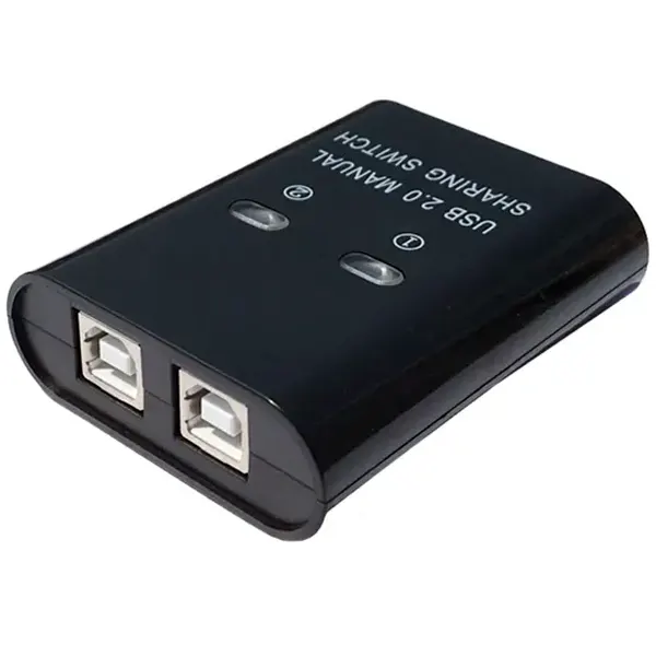 سوئیچ پرینتر 2 خروجی دستی USB2.0 فرانت مدل FN-U2PSW21 — تصویر ۲