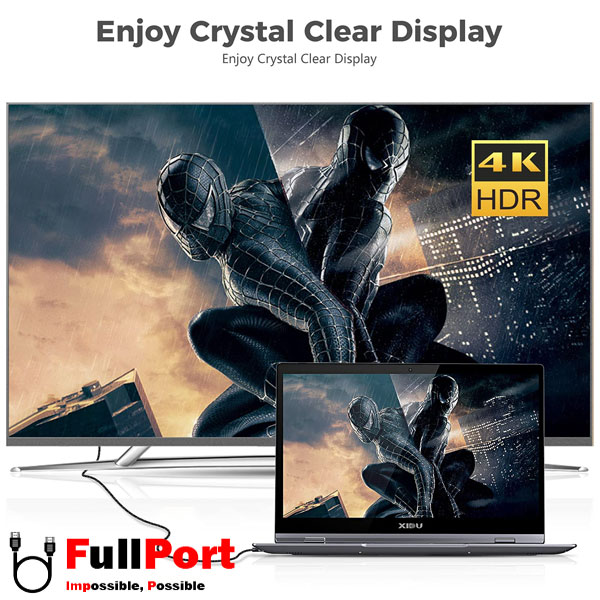 کابل Type-C به HDMI فرانت مدل FN-UCCH18 طول 1.8 متر — تصویر ۶