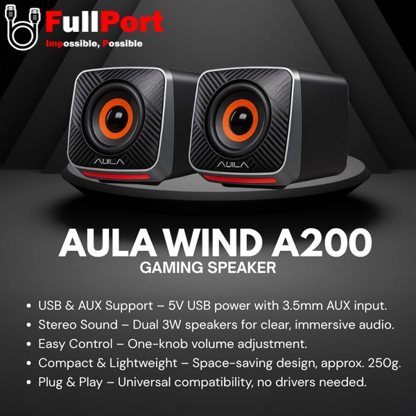 اسپیکر 2 تیکه آئولا مدل WIND A200 — تصویر ۶