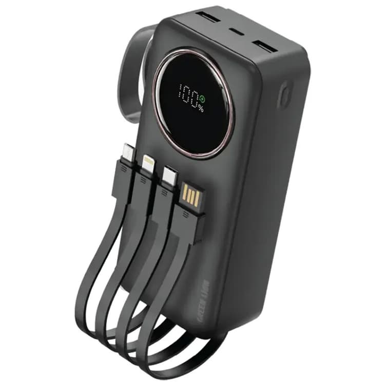 پاور بانک گرين لاين مدل Power Pulse ظرفیت 30000 میلی آمپر ساعت — تصویر ۵