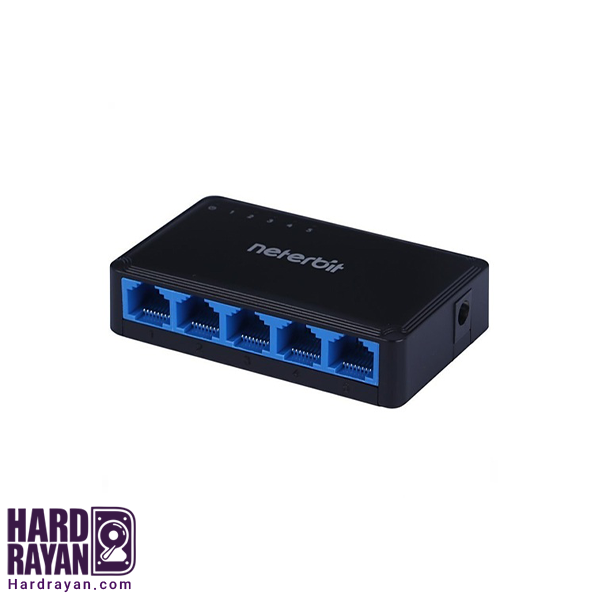 سوئیچ 5 پورت نتربیت مدل NGS-1005E-C — تصویر ۳