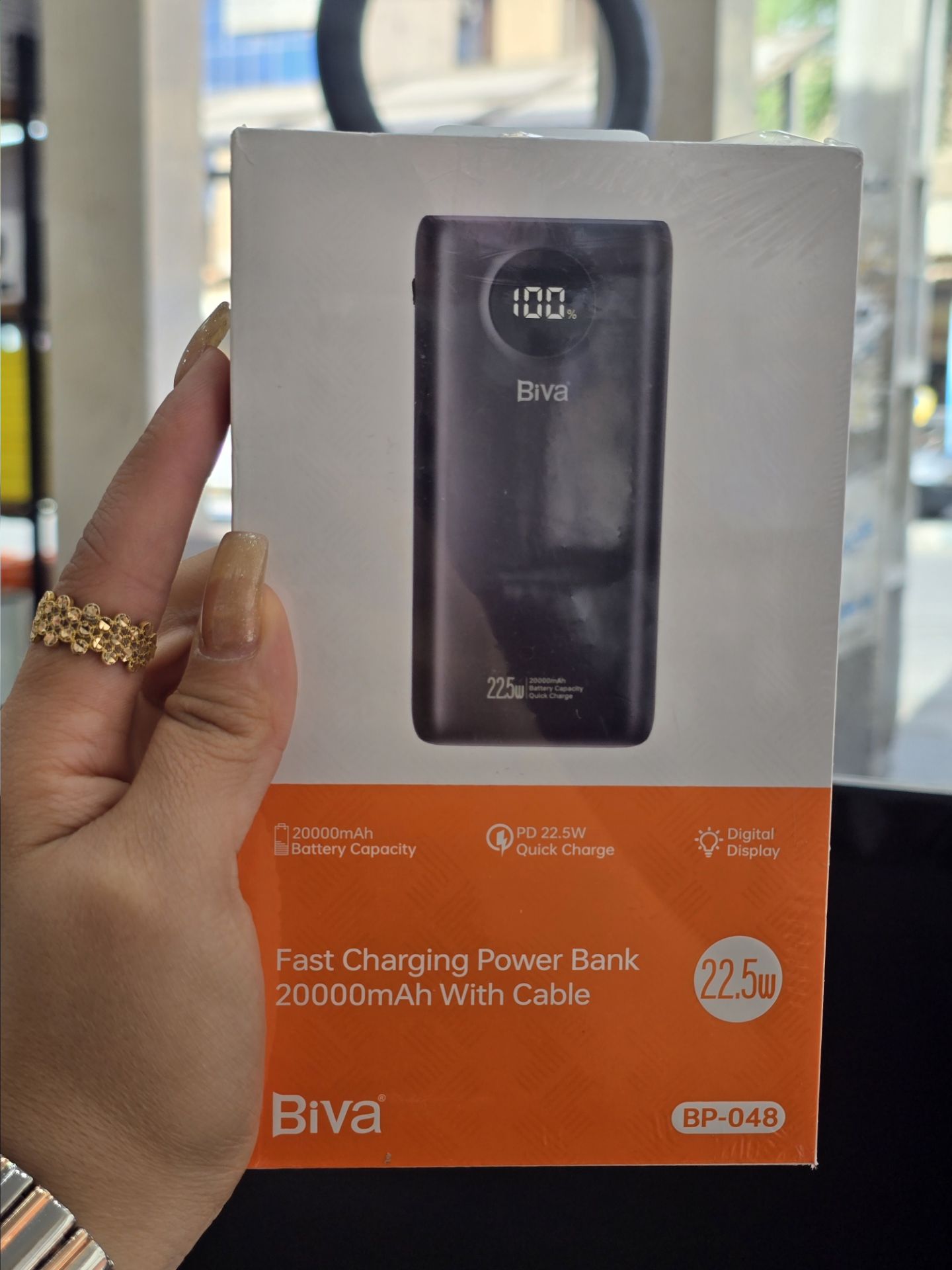 پاوربانک 20000 بیوا Biva BP-048 توان 22.5 — تصویر ۳