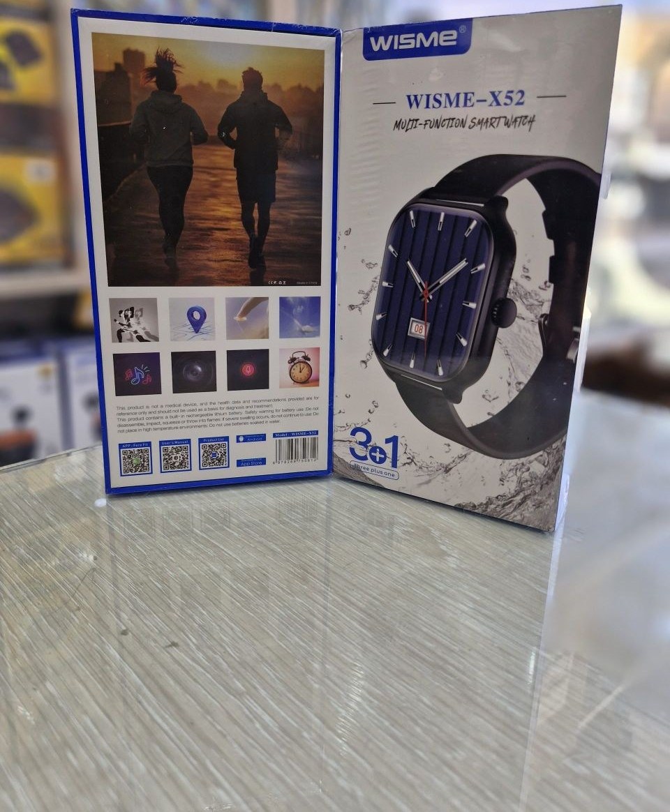 ساعت هوشمند | کیفیت بالا | Wisme X52 — تصویر ۵