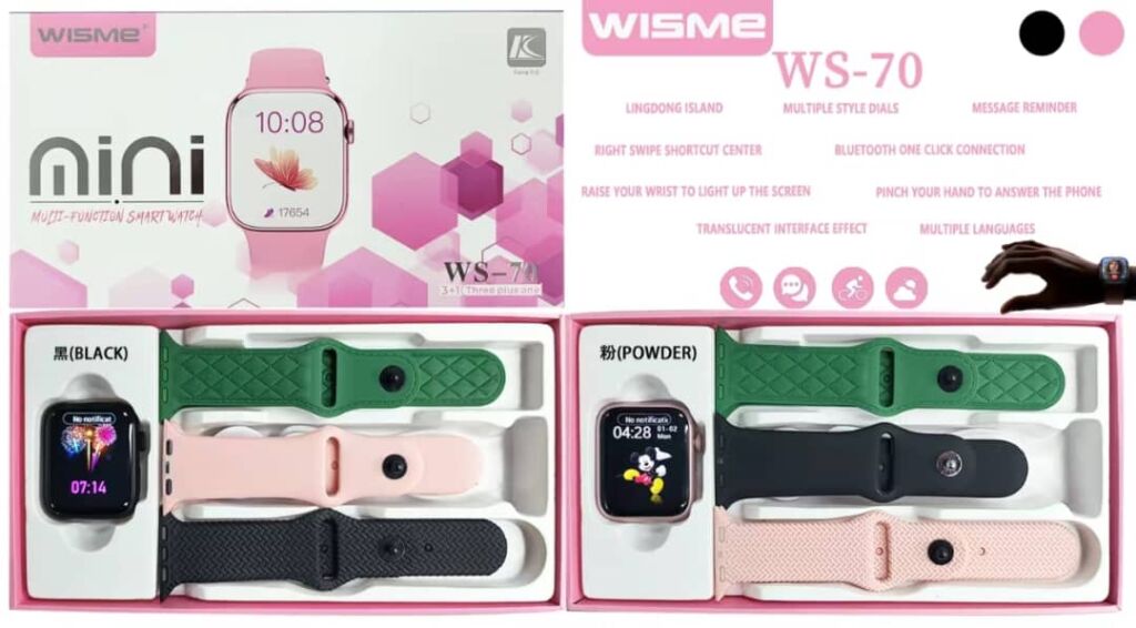 ساعت هوشمند مدل WS Mini — تصویر ۲