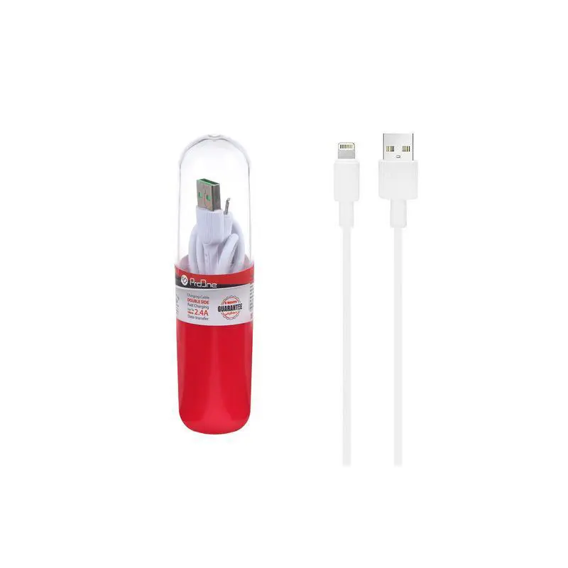 کابل شارژ کپسولی مدل PCC385L آیفون پرووان (ProOne) — تصویر ۲