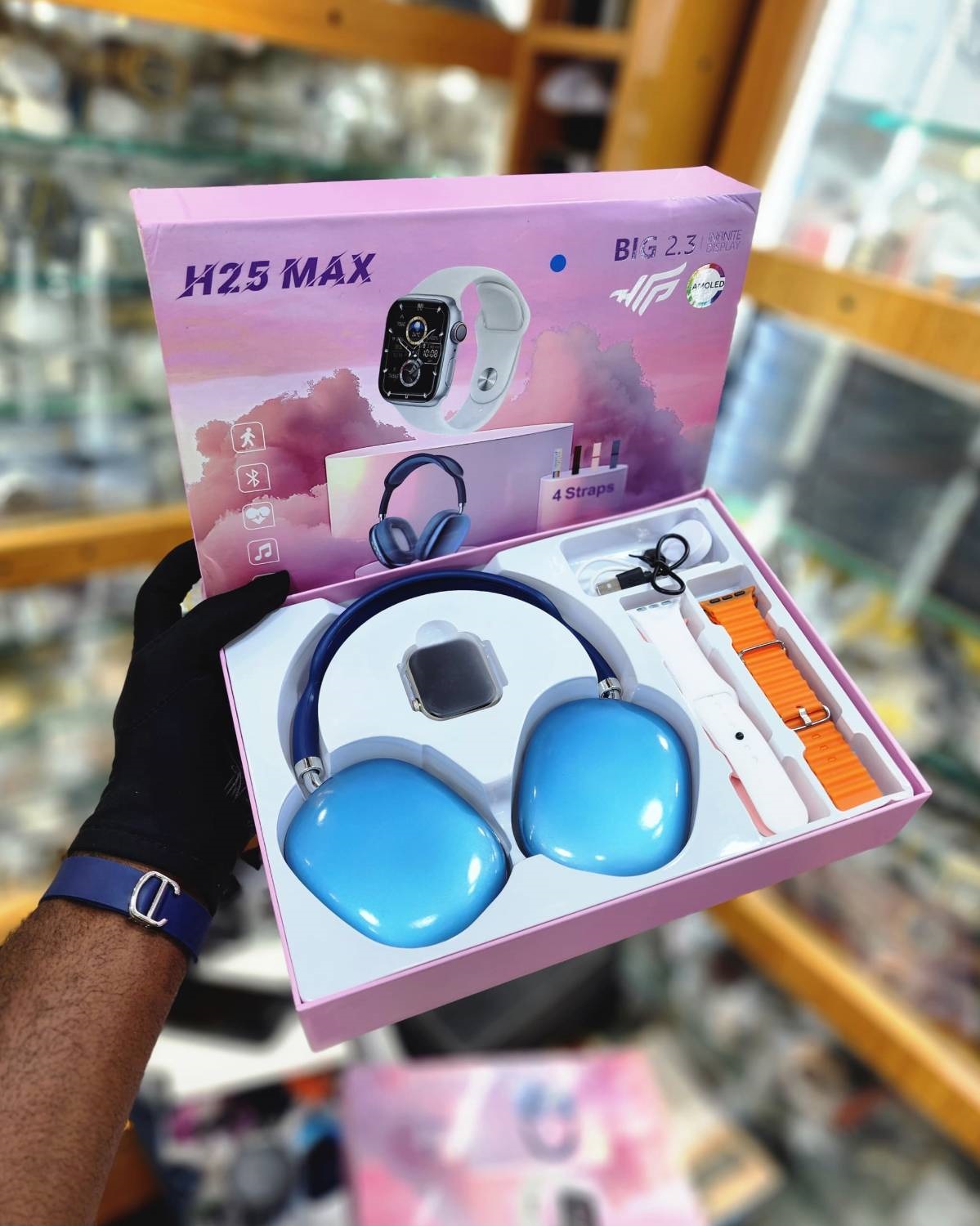 ساعت هوشمند با هدفون | H25 max — تصویر ۳