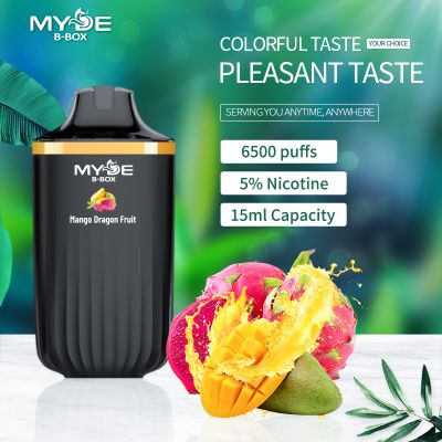 پاد یکبار مصرف 6500 پاف | MYDE B-BOX 6500puffs — تصویر ۳
