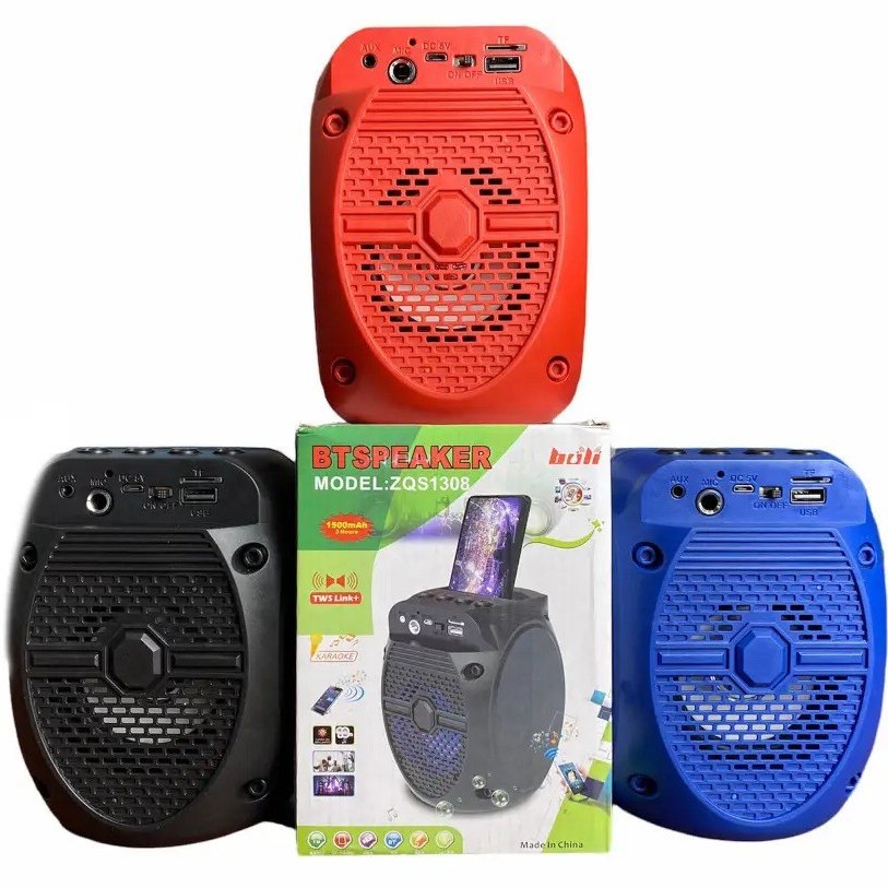 اسپیکر بلوتوثی فلش خور ZQS 1308 — تصویر ۸