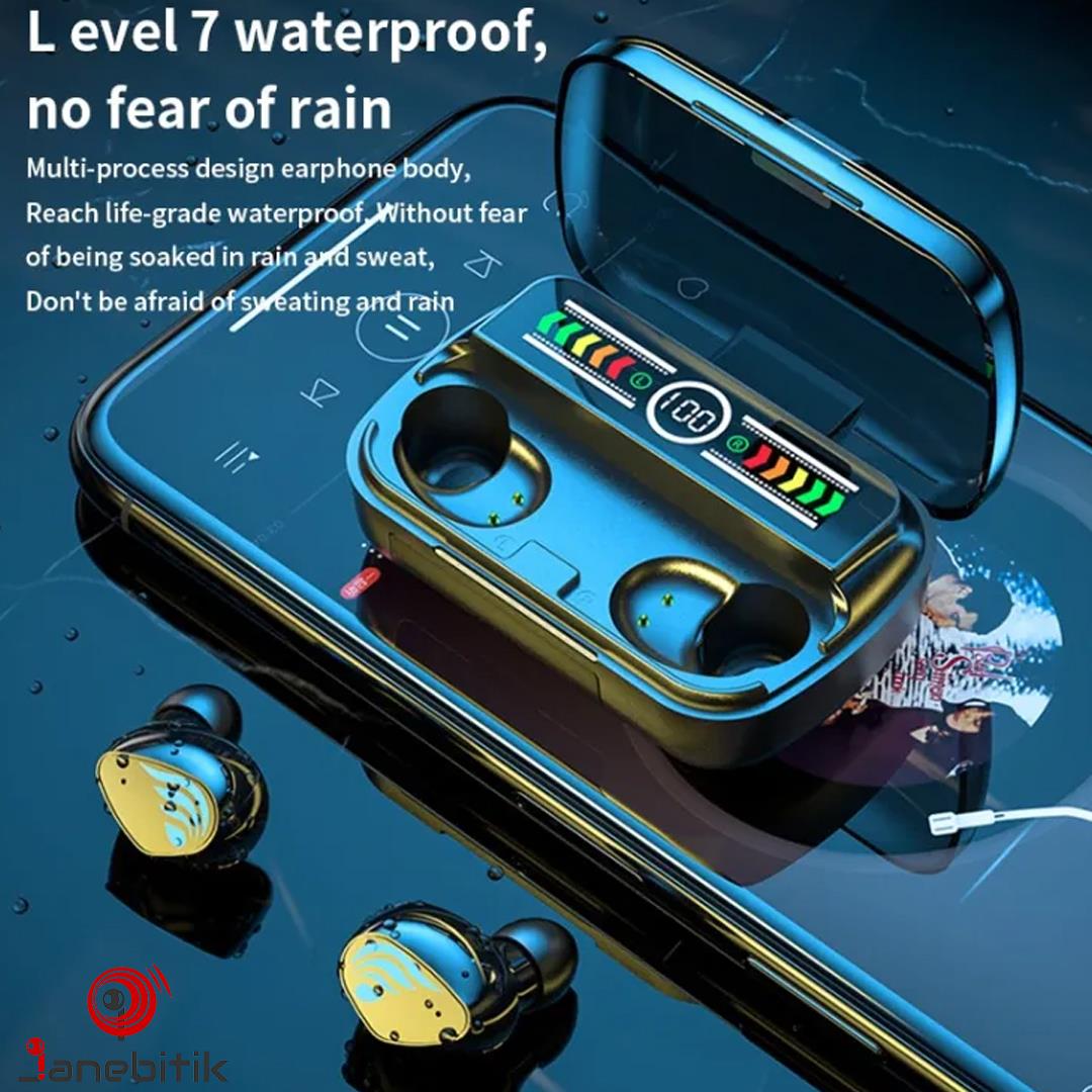 ایرپاد هندزفری بیسیم ا handsfree wireless M27 — تصویر ۴