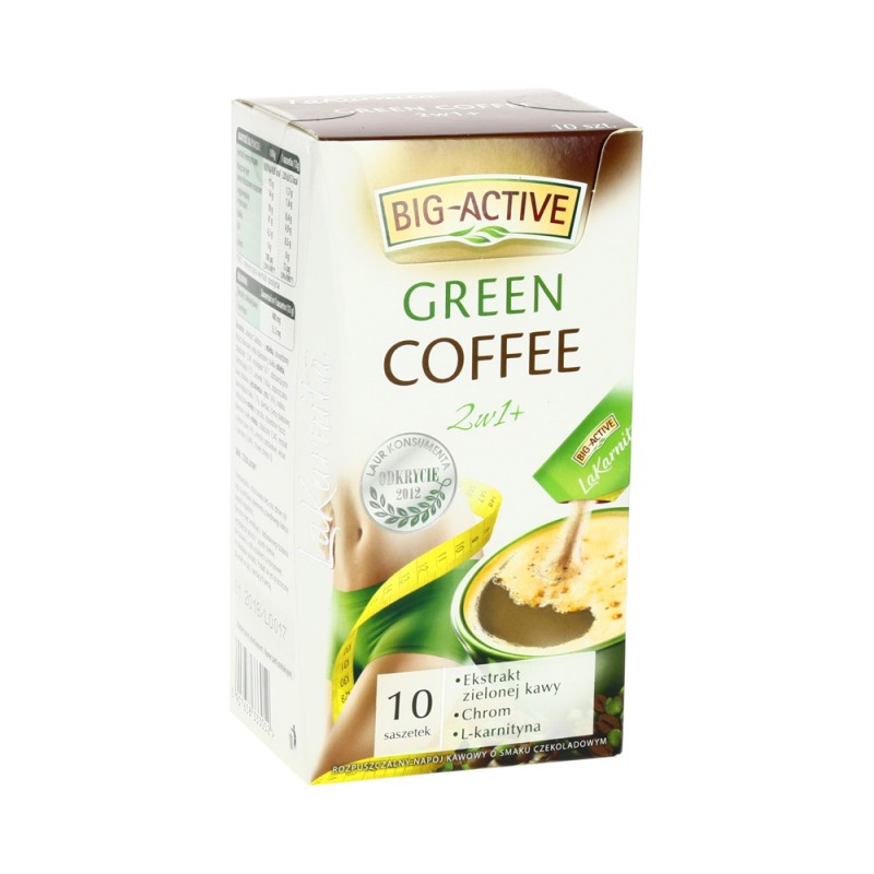 قهوه سبز رژیمی فوری بیگ اکتیو Big Active — تصویر ۲