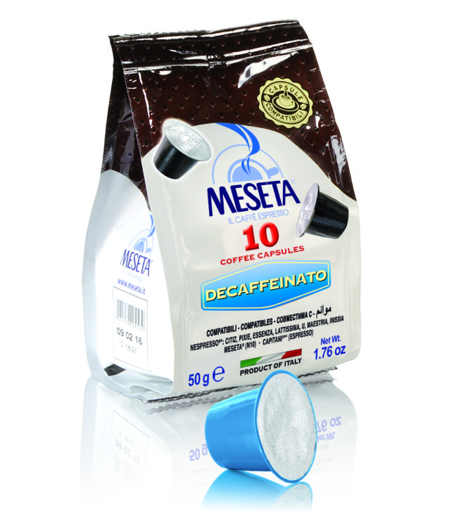 کپسول قهوه دی کافئین نسپرسو مزتا Meseta Decaffeinato