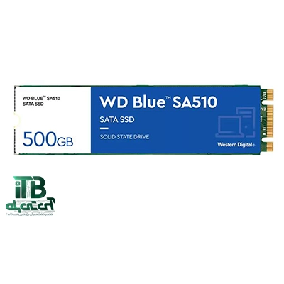 اس اس دی اینترنال وسترن دیجیتال مدل Blue SA510 SATA M.2 2280 ظرفیت 1 ترابایت