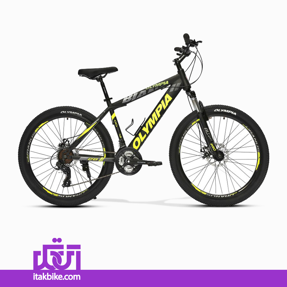 دوچرخه سایز 26 المپیا مدل BIANCHI DISK — تصویر ۲