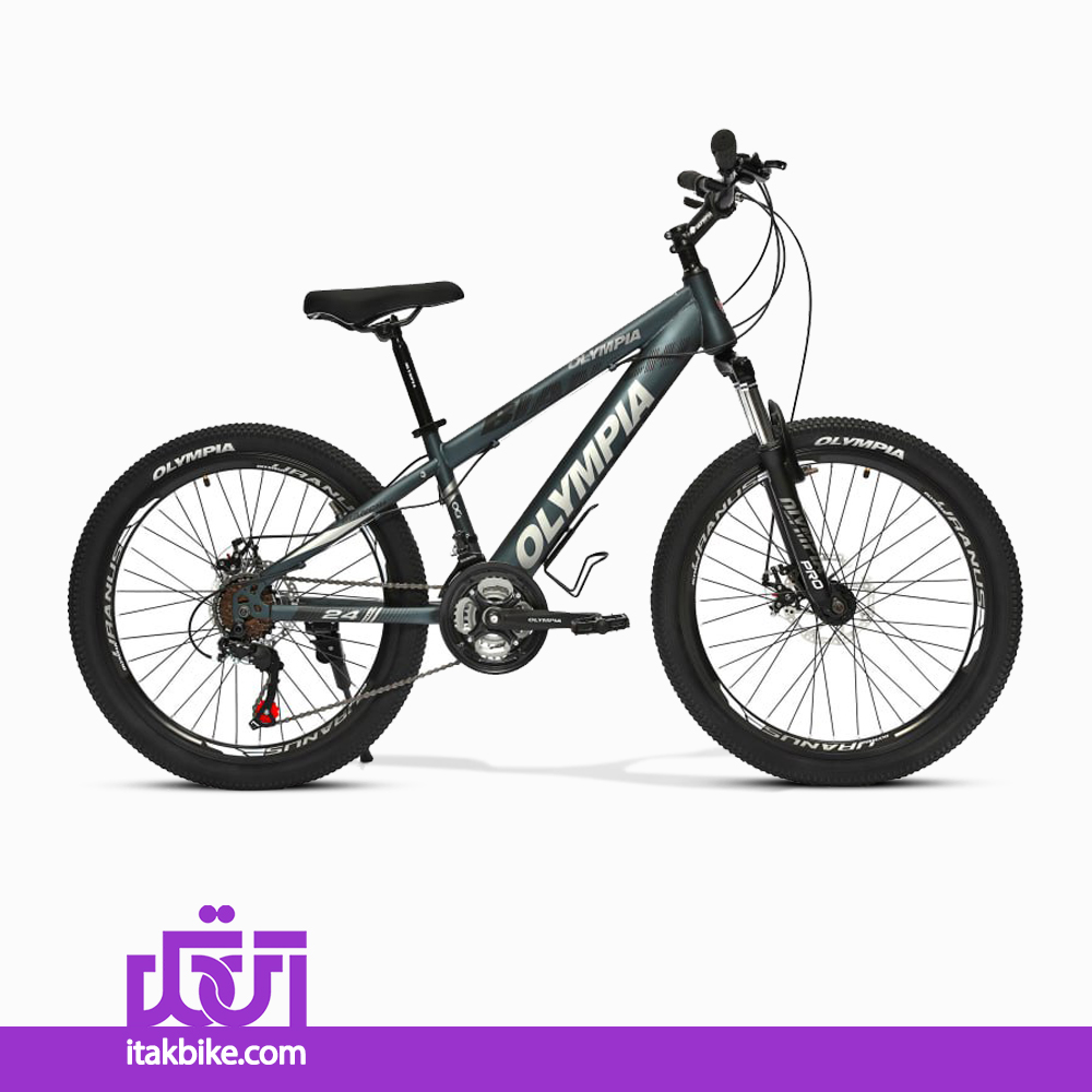 دوچرخه سایز 24 المپیا مدل BIANCHI DISK — تصویر ۲
