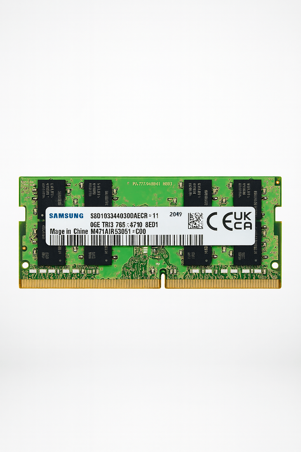 رم لپ تاپ استوک سامسونگ ظرفیت ۱۶ گیگابایت DDR4 2666مگاهرتز