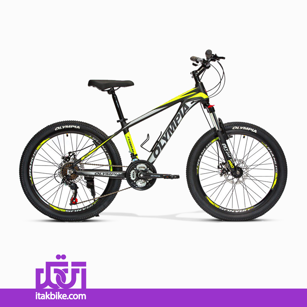دوچرخه سایز 24 المپیا مدل FERRARI DISC — تصویر ۳