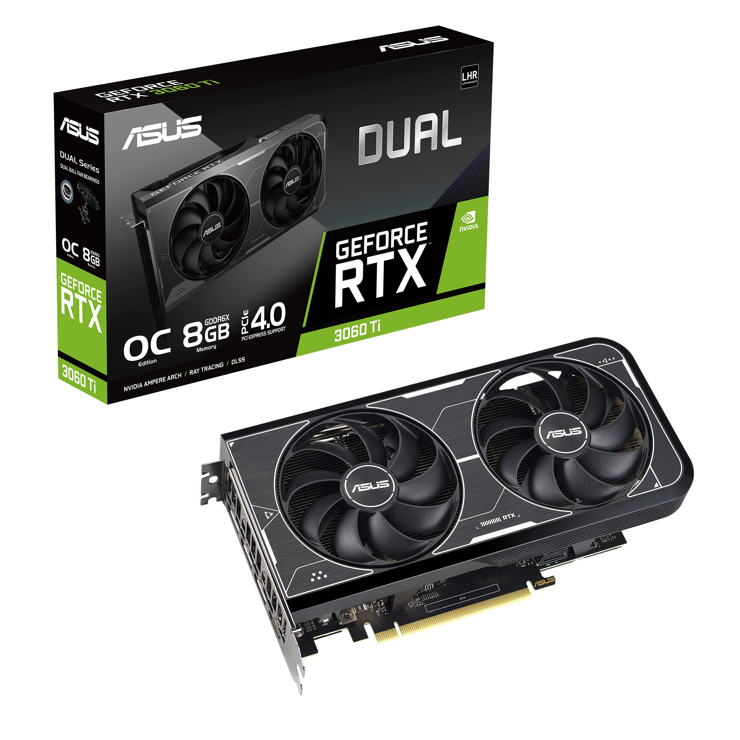 کارت گرافیک ایسوس ASUS Dual RTX 3060 TI O8G